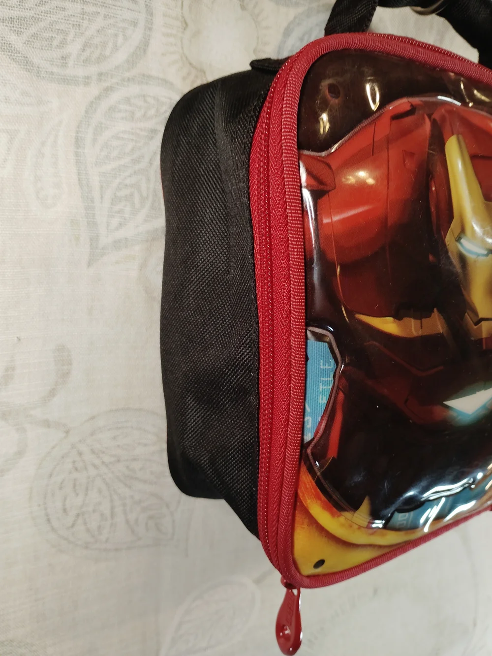 Thermos Iron Man 2 Kids Lunch Tote Bag - Red, Yellow, Blue